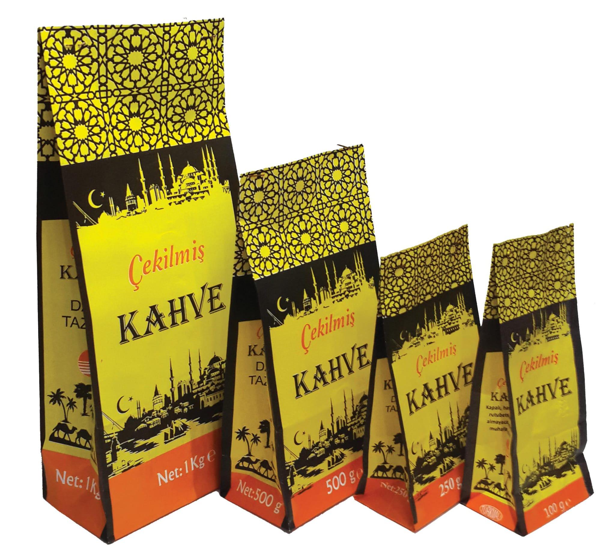 Hazır Kahve Torbaları 100 GR - 250GR - 500GR